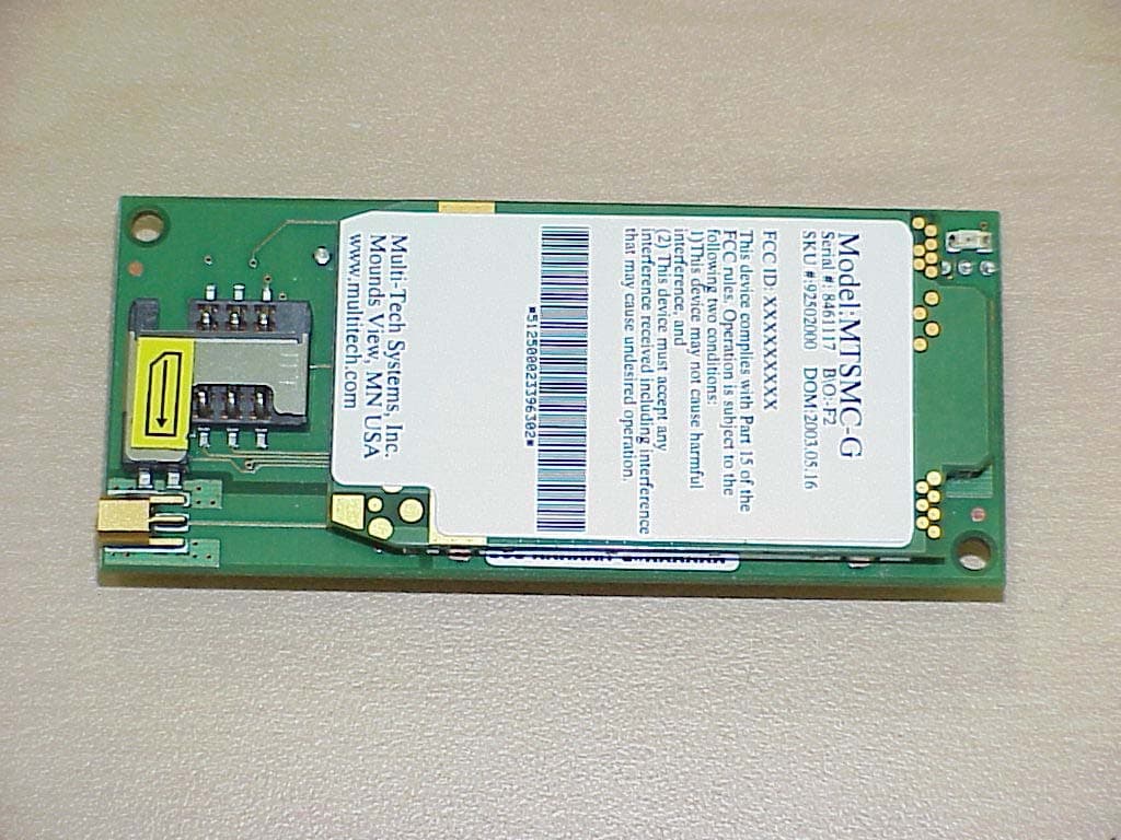 GSM Modems - FCC ID AU792U03G23710 - Multi Tech Systems Inc (2)