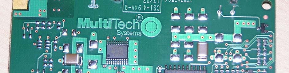 Dual Band CDMA Wireless Modem - FCC ID AU792U04A22740 - Multi Tech Systems Inc