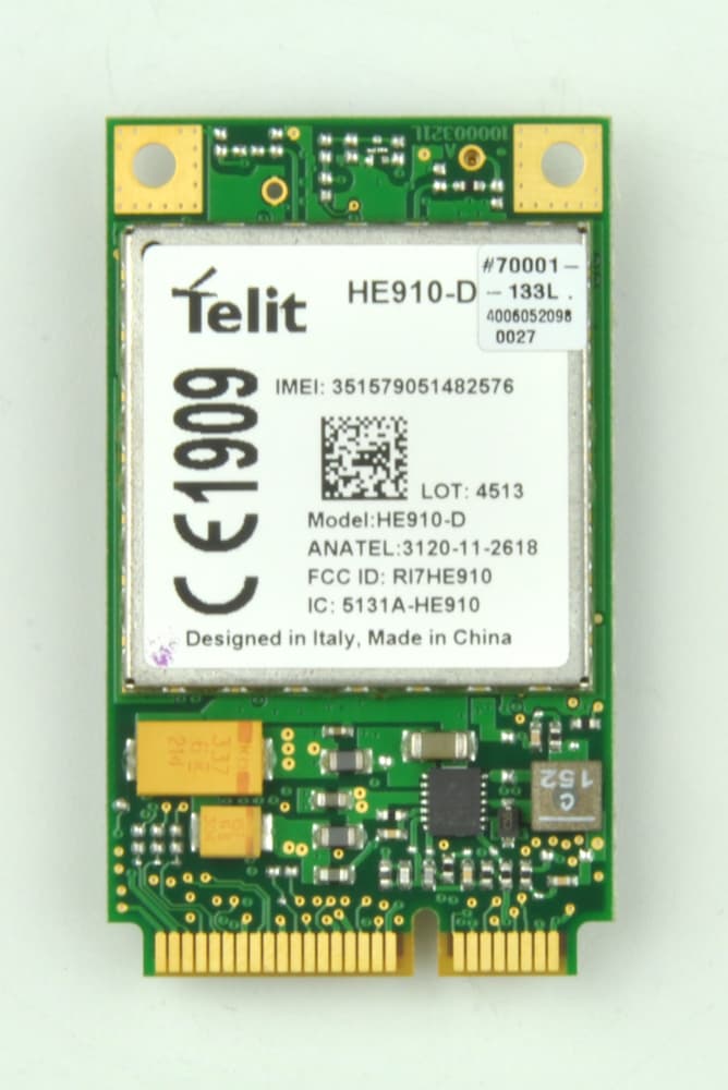 MultiConnect Embedded PCIe Cellular Modem - FCC ID AU792U12616852 - Multi Tech Systems Inc (2)