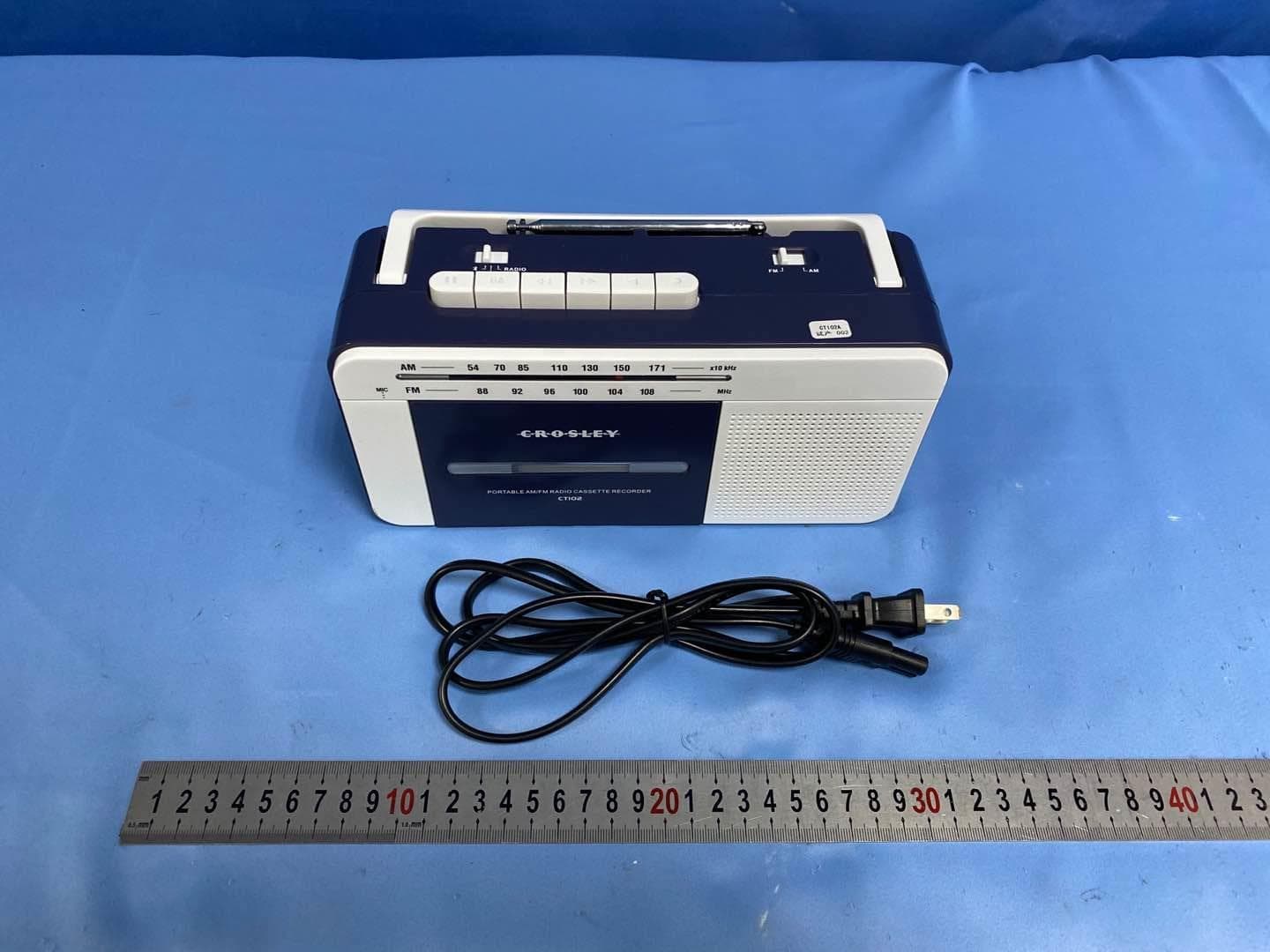 AM/FM RADIO CASSETTE RECORDER - FCC ID AUSCT102A - Modern Marketing Concepts, Inc.