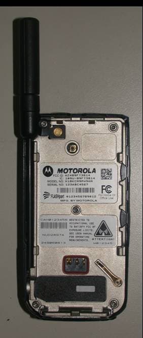 Portable 2-Way Radio - FCC ID AZ489FT3814 - Motorola Solutions, Inc. (2)