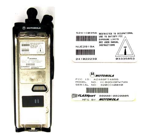 Astro XTS 5000 - FCC ID AZ489FT4855 - Motorola Solutions, Inc.