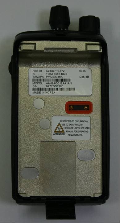 PORTABLE 2-WAY RADIO - FCC ID AZ489FT4872 - Motorola Solutions, Inc.