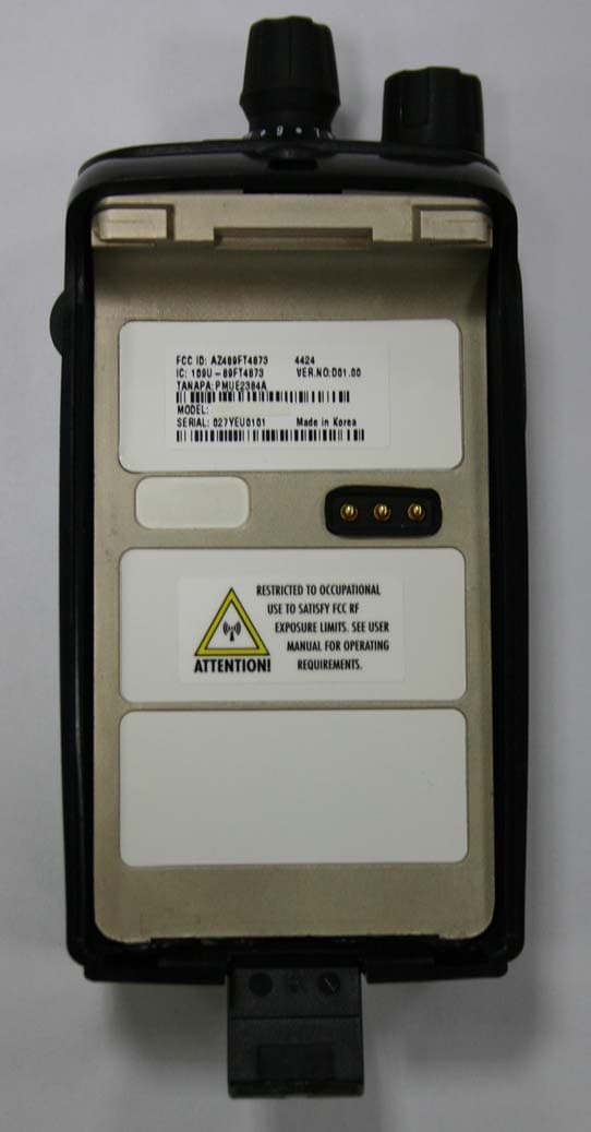PMUE2384A-PORTABLE 2-WAY RADIO - FCC ID AZ489FT4873 - Motorola Solutions, Inc.