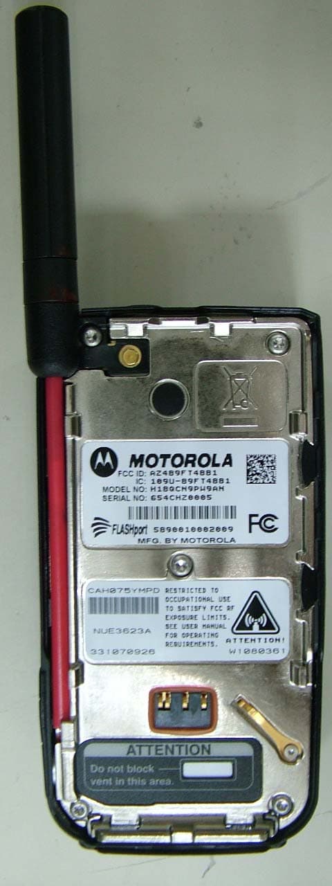 PORTABLE 2-WAY RADIO - FCC ID AZ489FT4881 - Motorola Solutions, Inc.