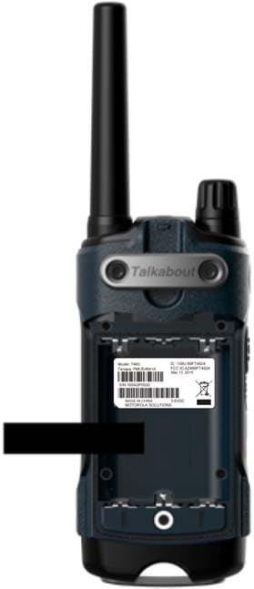 Two Way Radio with GMRS, FRS and Weather Band receiver - FCC ID AZ489FT4924 - Motorola Solutions, Inc. (4)