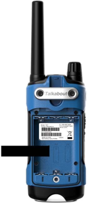 Two Way Radio with GMRS, FRS and Weather Band receiver - FCC ID AZ489FT4924 - Motorola Solutions, Inc. (2)