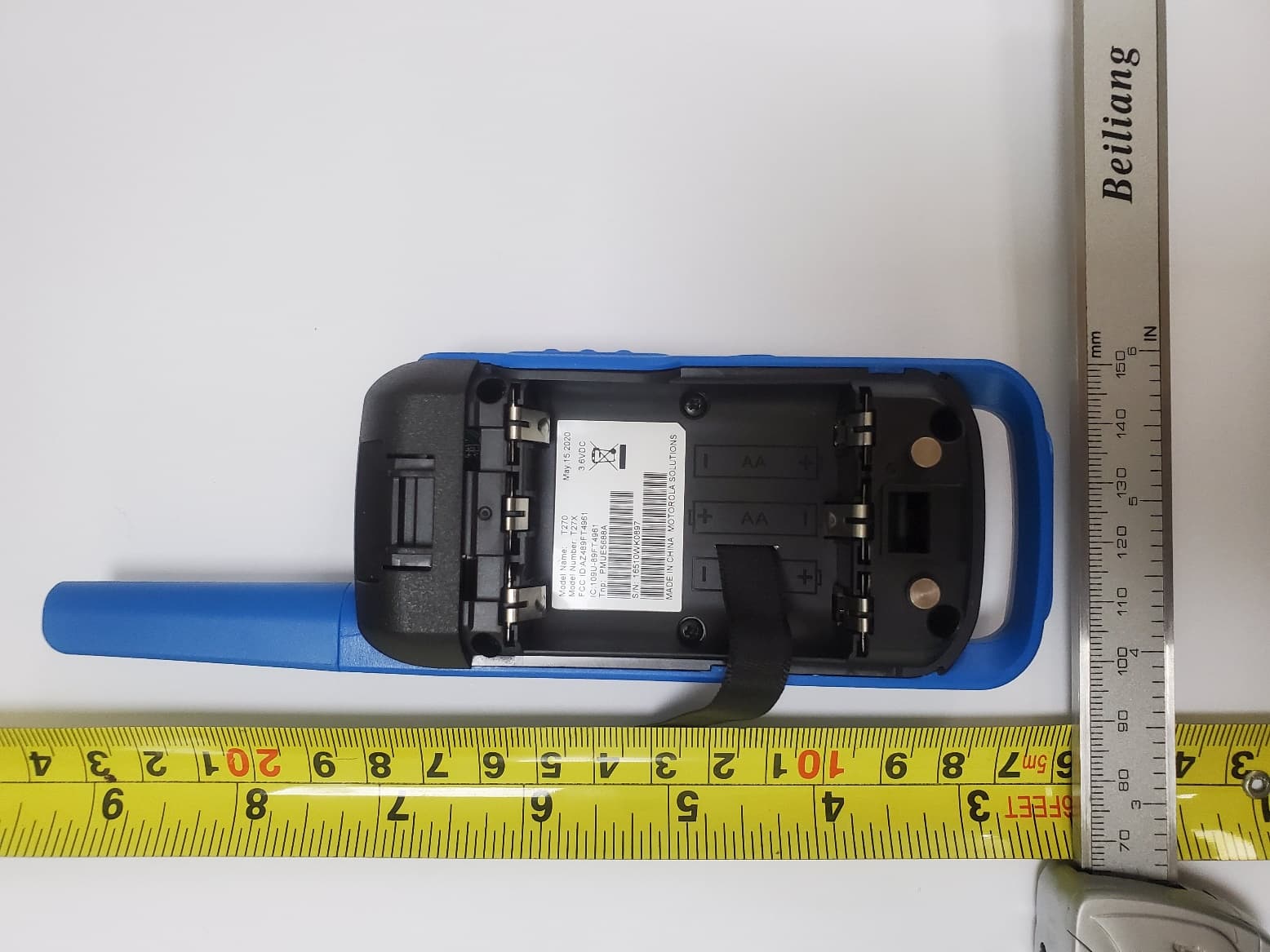 Consumer Radio 462-467 MHz with Weather band receiver - FCC ID AZ489FT4961 - Motorola Solutions, Inc. (5)