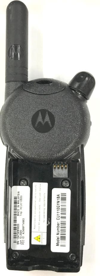 Portable 2-way radio - FCC ID AZ489FT4963 - Motorola Solutions, Inc. (3)