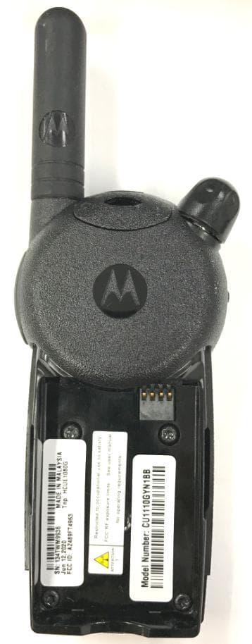 Portable 2-way radio - FCC ID AZ489FT4963 - Motorola Solutions, Inc. (4)