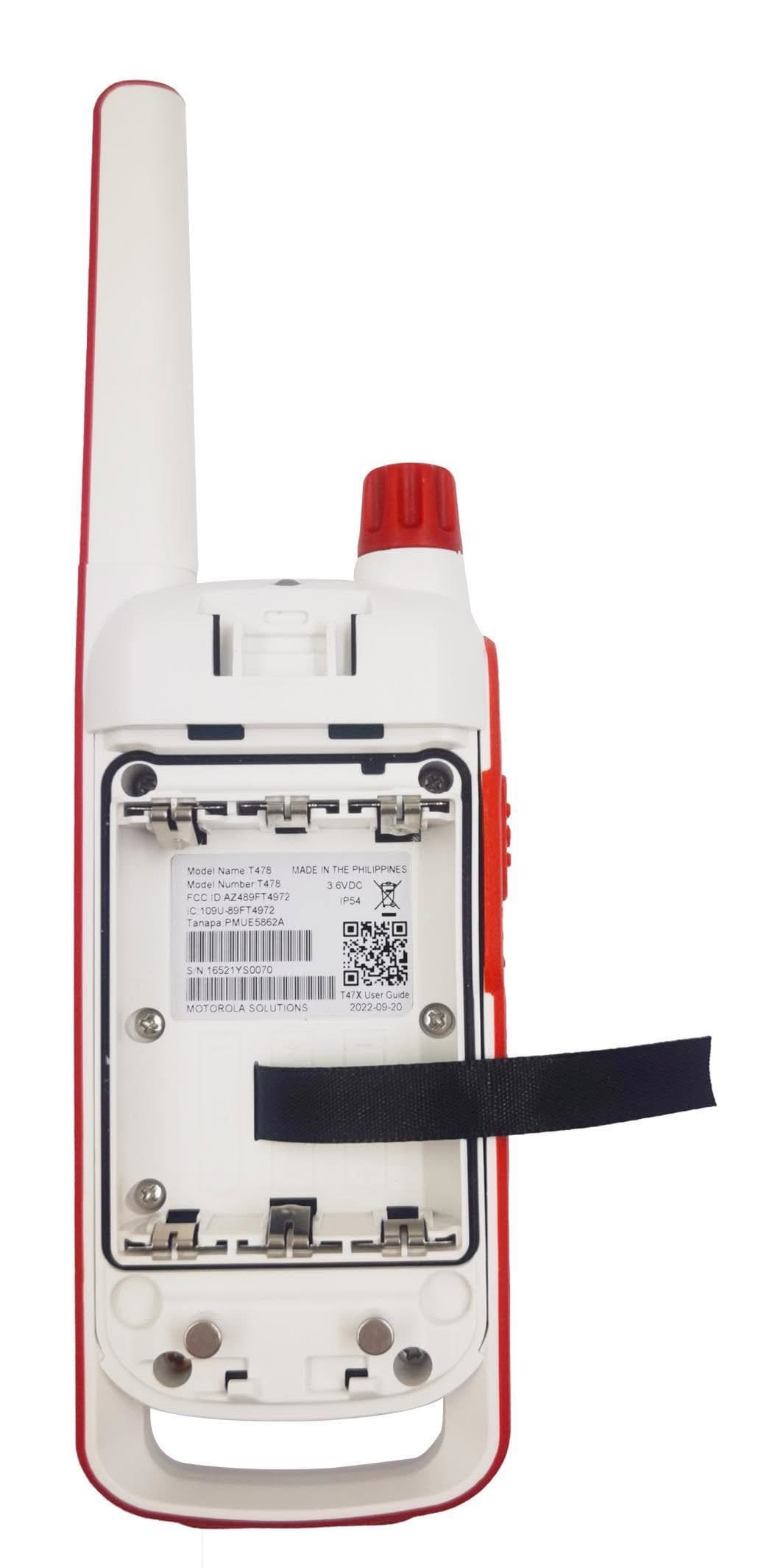 Consumer Radio 462-467MHz and Weather Band receiver - FCC ID AZ489FT4972 - Motorola Solutions, Inc. (2)