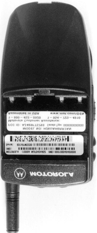 Hand Held Transmitter - FCC ID AZ489FT5793 - Motorola Solutions, Inc.