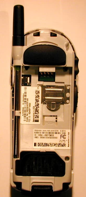 iDEN i205 - FCC ID AZ489FT5822 - Motorola Solutions, Inc.