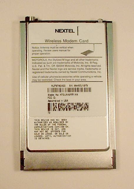 iDEN im240 - FCC ID AZ489FT5834 - Motorola Solutions, Inc. (5)