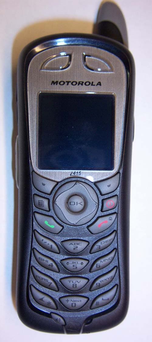 iDEN i415 - FCC ID AZ489FT5845 - Motorola Solutions, Inc.