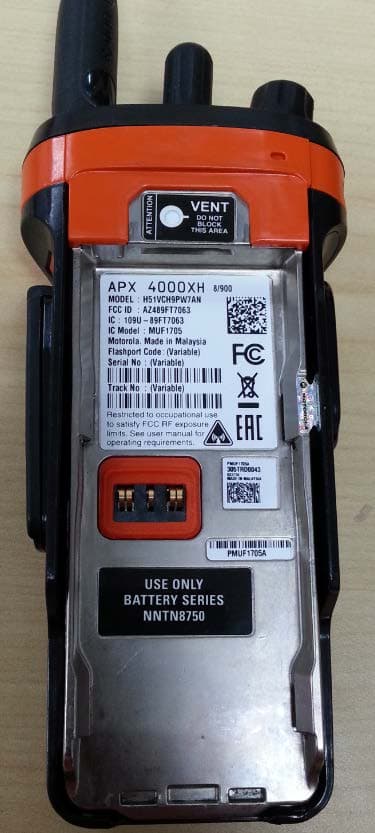Portable 2-Way Radio - FCC ID AZ489FT7063 - Motorola Solutions, Inc. (2)
