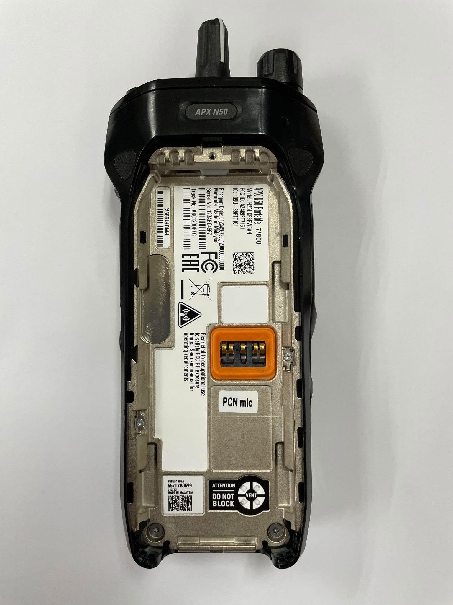 2-Way Portable Radio (with Bluetooth, Bluetooth LE, WIFI 2.4 Ghz, WIFI 5 GHz) - FCC ID AZ489FT7161 - Motorola Solutions, Inc.