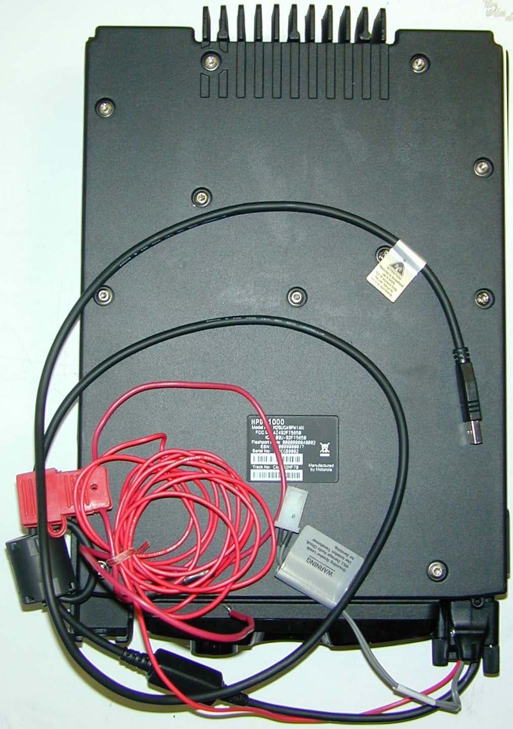 HPD 1000 MOBILE MODEM - FCC ID AZ492FT5850 - Motorola Solutions, Inc.