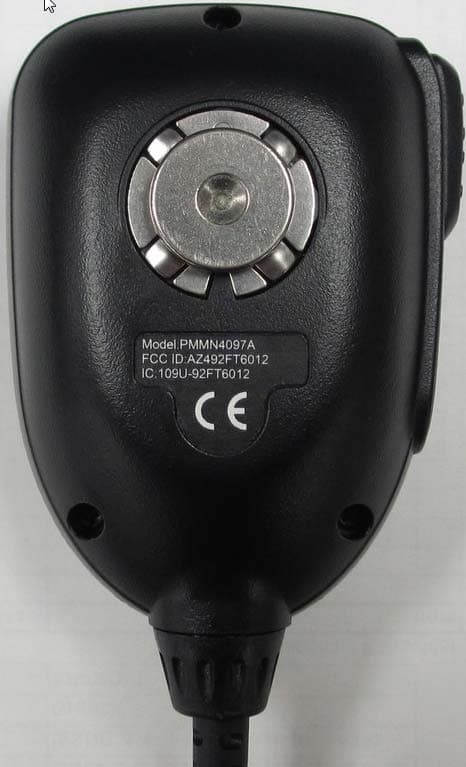 Mobile Microphone with Bluetooth Gateway - FCC ID AZ492FT6012 - Motorola Solutions, Inc. (3)