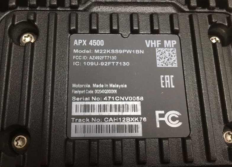 2-Way Mobile Radio (with Bluetooth, Bluetooth LE and WIFI) - FCC ID AZ492FT7130 - Motorola Solutions, Inc. (3)
