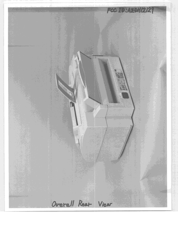 Facsimile Machine - FCC ID AZDH12129 - Canon Inc.