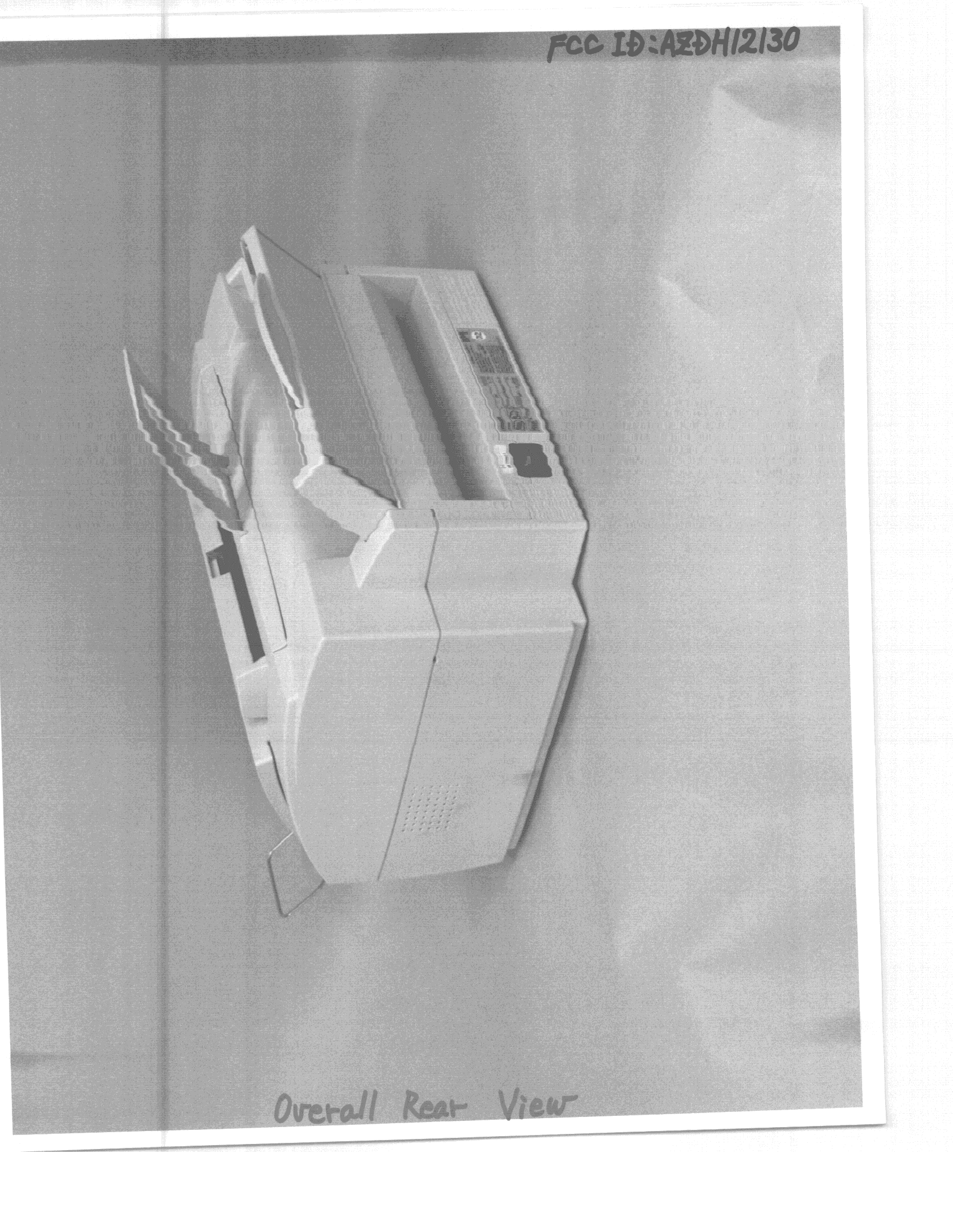 JBP - Part 15 Class B Computing Device Peripheral - FCC ID AZDH12130 - Canon Inc.