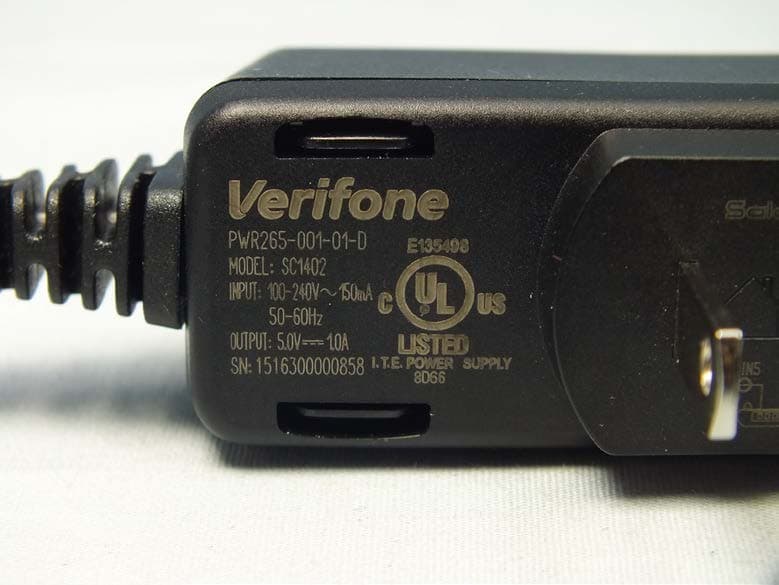 Point of Sale Terminal - FCC ID B32E265G - VeriFone Inc (5)