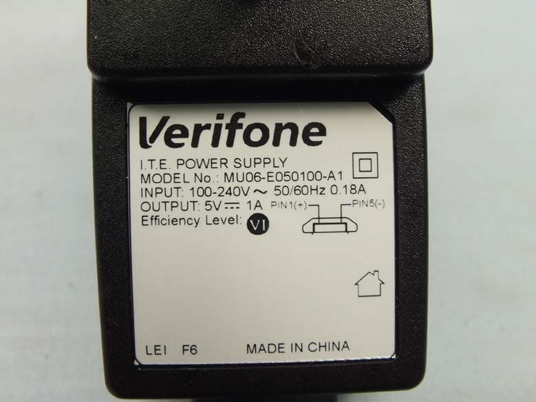 Point of Sale Terminal - FCC ID B32E265G - VeriFone Inc (3)