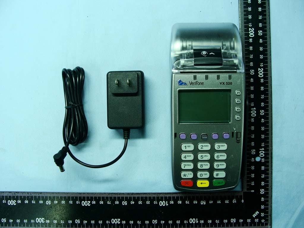 Point of Sale Terminal - FCC ID B32VX520CTLS - VeriFone Inc