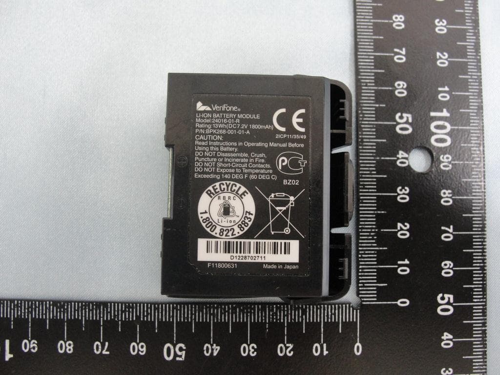 POINT OF SALE TERMINAL - FCC ID B32VX680WCDMA - VeriFone Inc (3)
