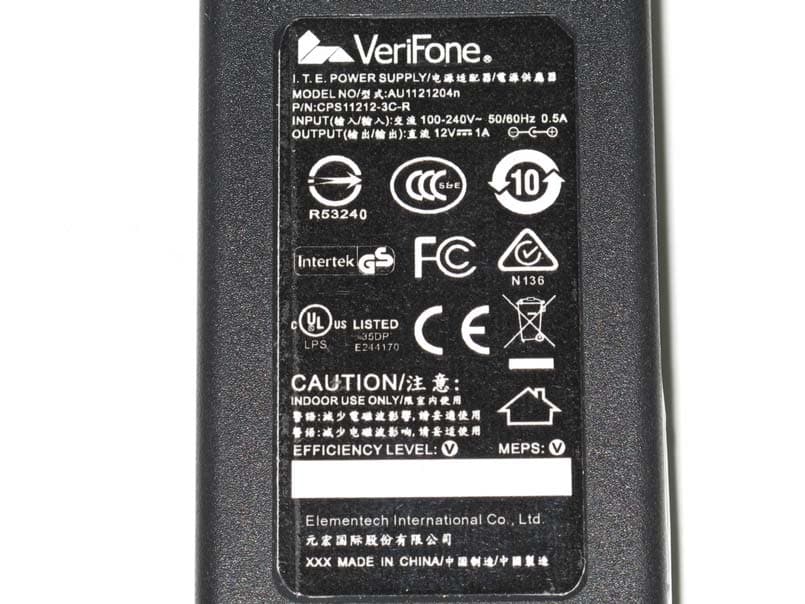 POS Terminal - FCC ID B32VX805CTLS - VeriFone Inc (2)