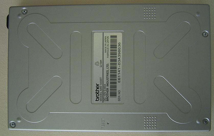 Thermal Printer with Bluetooth - FCC ID B3Q5V6102 - Brother Industries, Ltd.