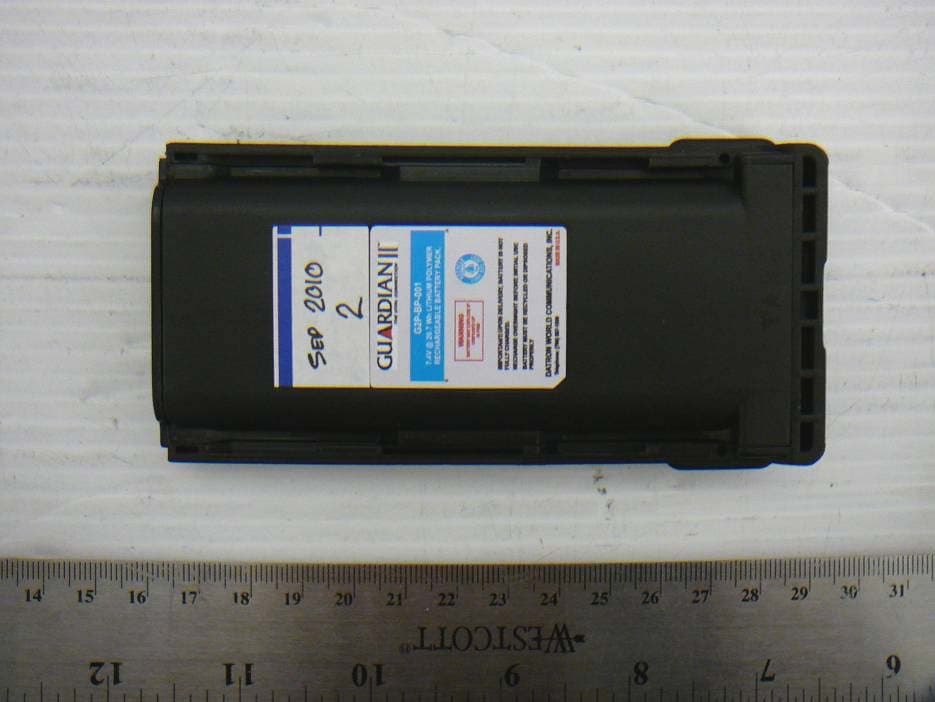 Guardian II VHF Handheld Transceiver - FCC ID B3TG2P150 - Datron World Communications Inc