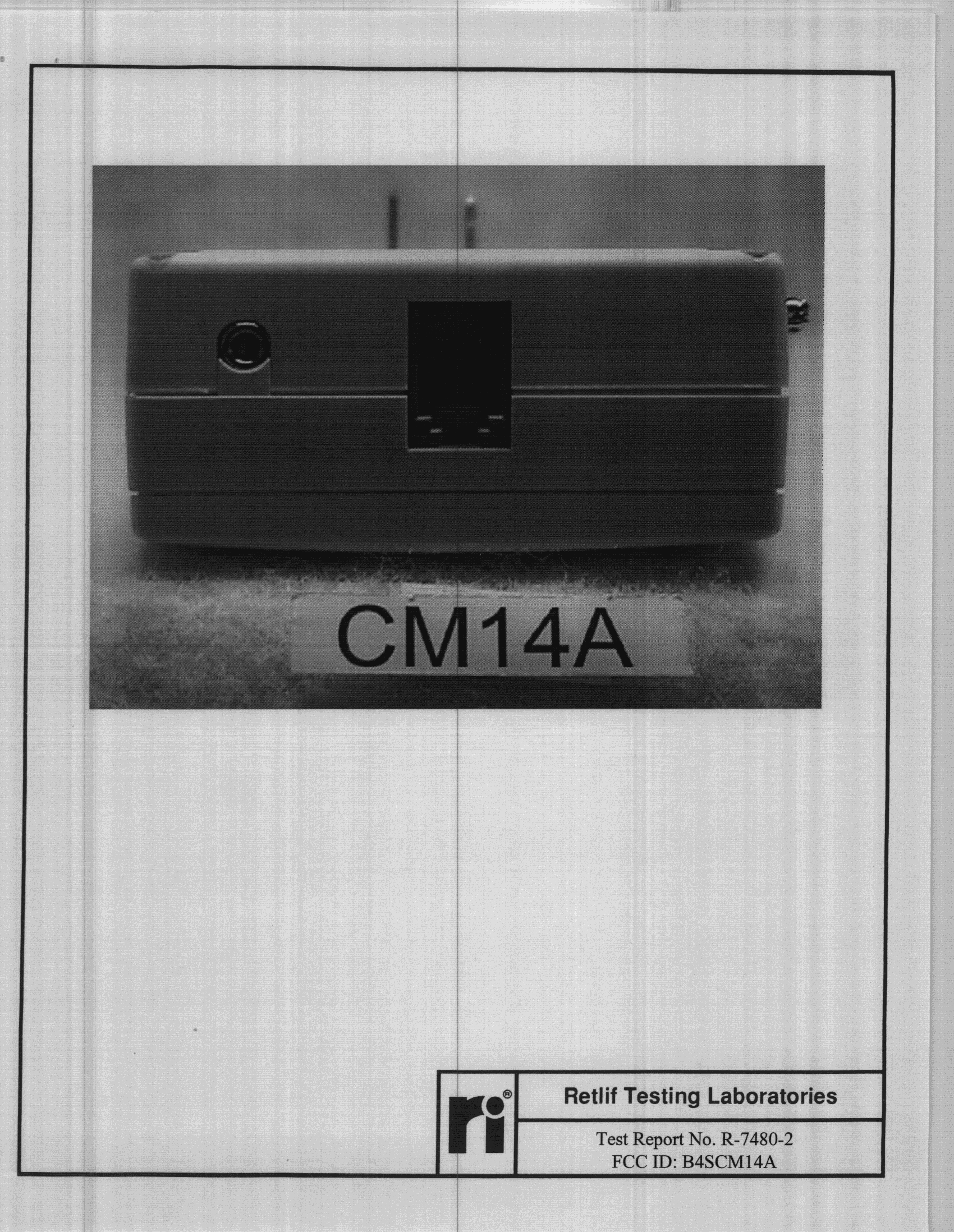 Home Automation System Transceiver - FCC ID B4SCM14A - Authinx Inc. (4)