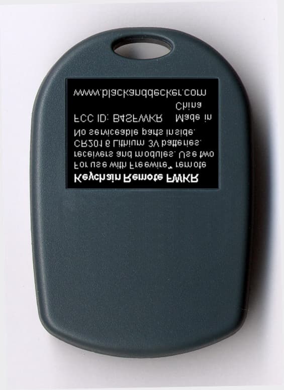 Key Chain Remote - FCC ID B4SFWKR - Authinx Inc.