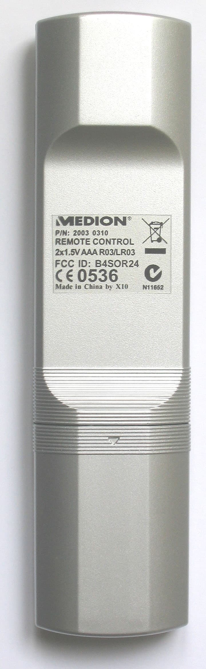PC remote control - FCC ID B4SOR24 - Authinx Inc.