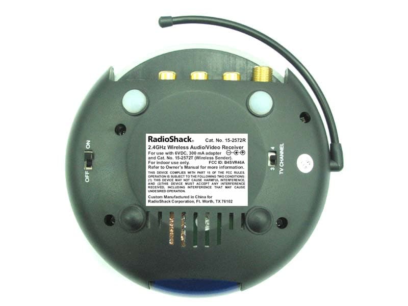 WIRELESS AUDIO/ VIDEO SENDER WITH IR EXTENDER - FCC ID B4SVR46A - Authinx Inc.