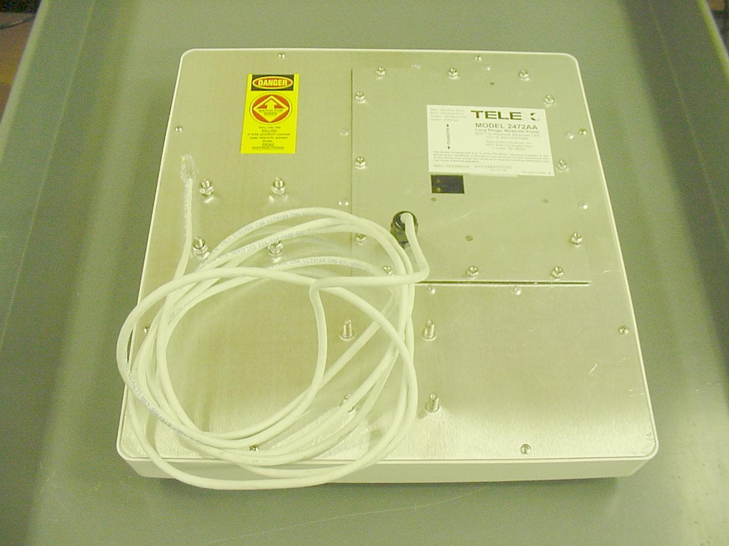 2472AA Wireless CPE/Outdoor Bridge - FCC ID B5D-CPE50MW - Bosch Security Systems, Inc.