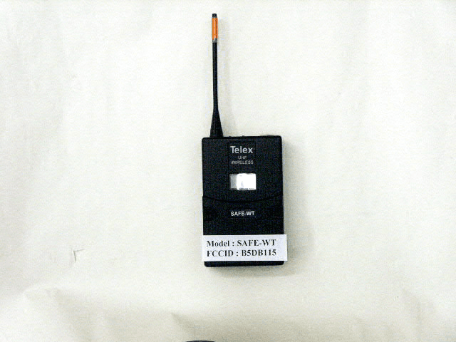 Non Broadcast Transmitter - FCC ID B5DB115 - Bosch Security Systems, Inc. (2)