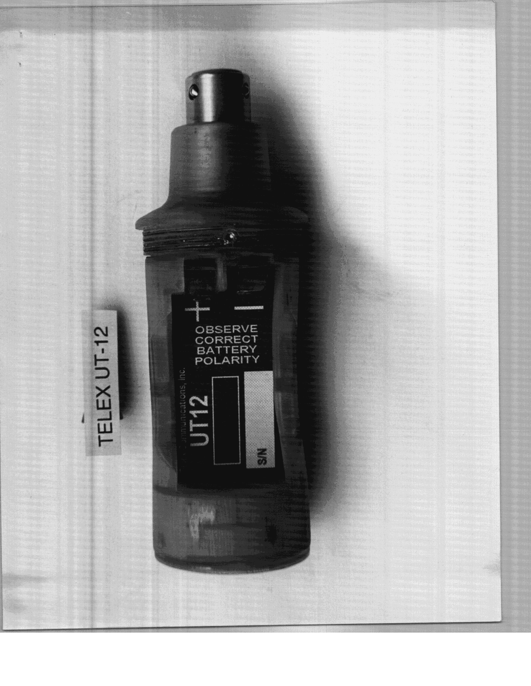 TNE - Licensed Non-Broadcast Transmitter Held to Ear - FCC ID B5DH210 - Bosch Security Systems, Inc. (4)