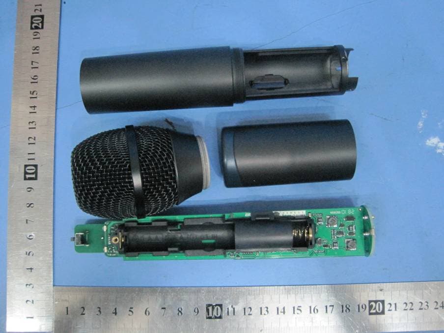 UHF WIRELESS MICROPHONE - FCC ID B5DH227 - Bosch Security Systems, Inc.