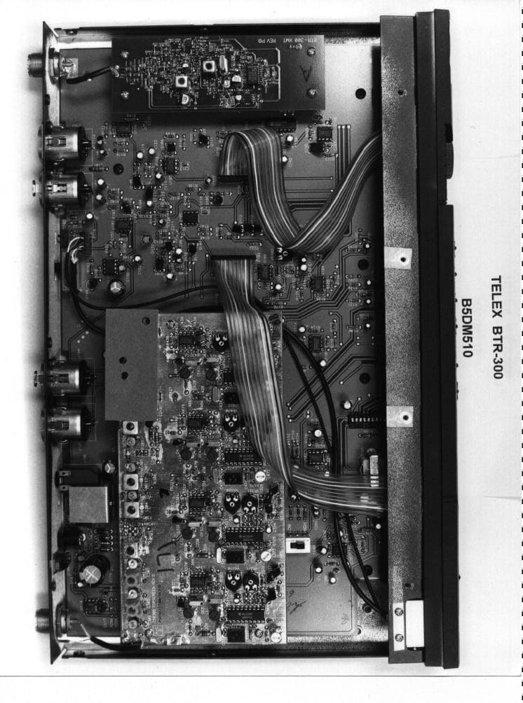 Wireless Microphone Base Station - FCC ID B5DM510 - Bosch Security Systems, Inc.