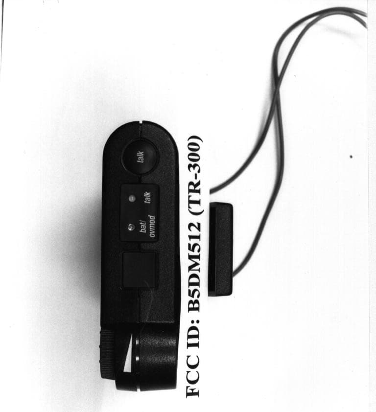 Beltpack Transceiver - FCC ID B5DM512 - Bosch Security Systems, Inc. (2)