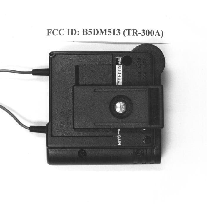 Wireless Intercom - FCC ID B5DM513 - Bosch Security Systems, Inc.