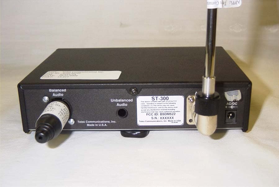 AUDITORY ASSISTANCE TRANSMITTER - FCC ID B5DM522 - Bosch Security Systems, Inc.