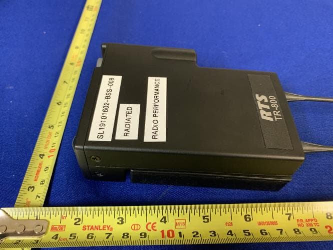 Single Receiver UHF Wireless Intercom Beltpack - FCC ID B5DM536 - Bosch Security Systems, Inc. (5)
