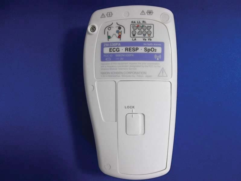 TRANSMITTER - FCC ID B6BZM-530PAA - Nihon Kohden Corporation