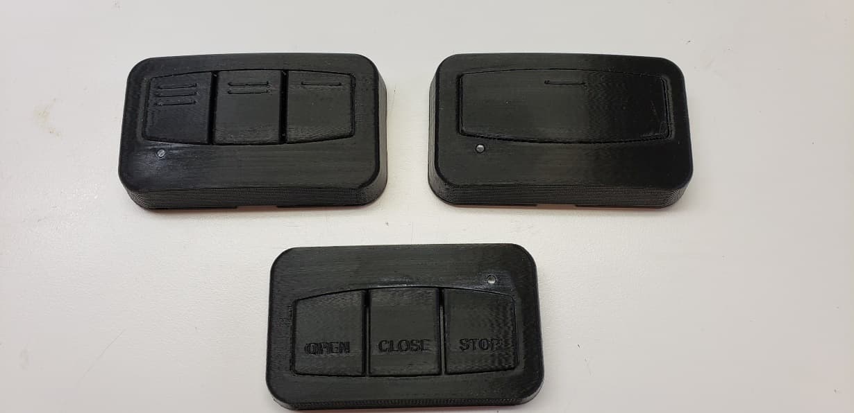 1 Button Transmitter - FCC ID B8Q1BTX - The Genie Company a Division of Overhead Door Corporation (2)
