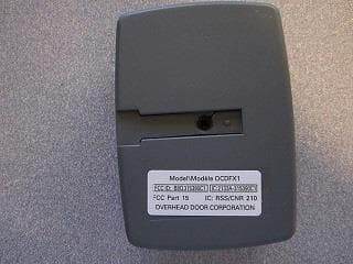 Remote Control Transmitter for Garage Door Opener Operation - FCC ID B8Q315390C1 - The Genie Company a Division of Overhead Door Corporation (2)