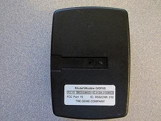 Remote Control Transmitter for Garage Door Opener Operation - FCC ID B8Q315390C5 - The Genie Company a Division of Overhead Door Corporation